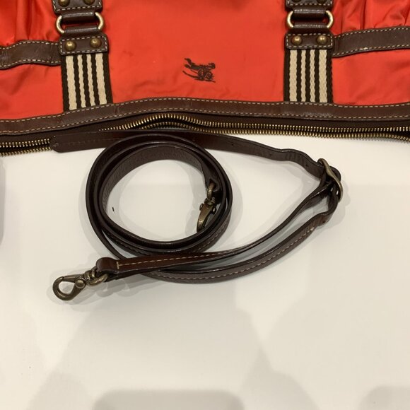 Burberry Red Nylon Shoulder Bag Sku#84298 - Picture 7 of 10